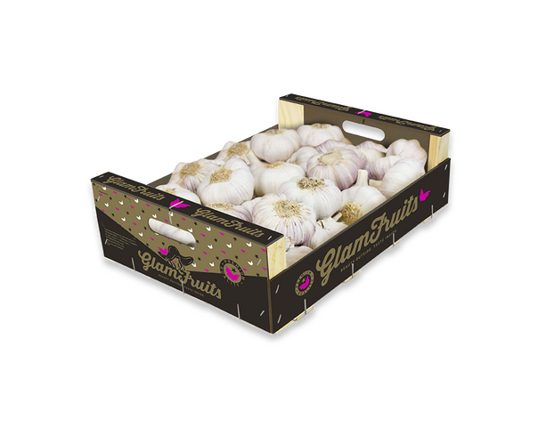 Aglio Violetto 5 Kg legno Glamfruits sfuso